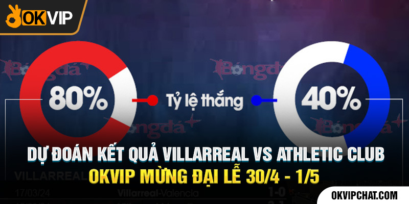 Dự đoán kết quả Villarreal vs Athletic Club lúc 23:30 - 14/04