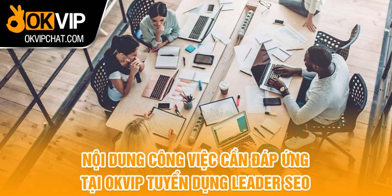 Nội dung chính tại OKVIP tuyển dụng Leader Seo​